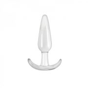 Jelly Rancher Smooth T-Plug Clear Butt Plug