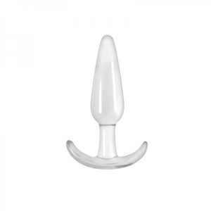 Jelly Rancher Smooth T-Plug Clear Butt Plug
