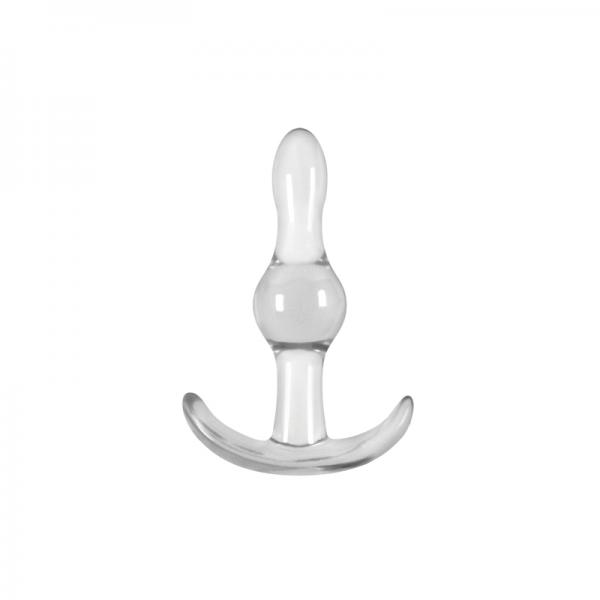 Jelly Rancher T-Plug Wave Clear Butt Plug