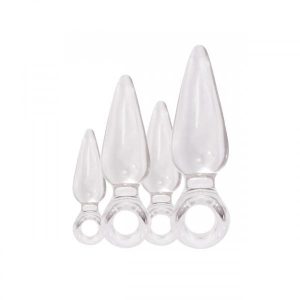 Jolie Trainer Kit Anal Plugs 4 Pieces Clear