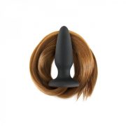 Filly Tails Chestnut Brown Silicone Butt Plug
