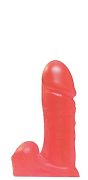 Lifeforms Big Boy Dong With Suction Base 9 Inch  - Red