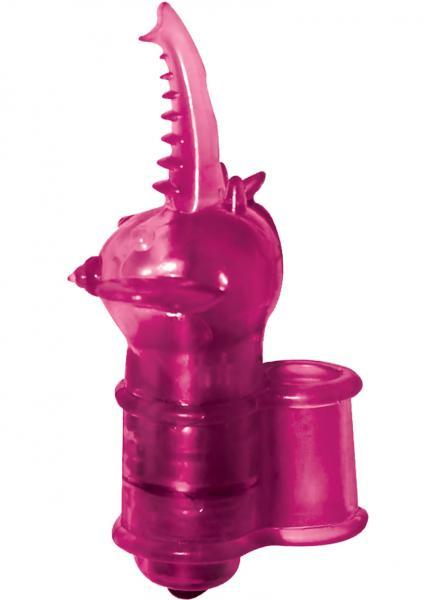 The Nympho Ultra Finger Vibe Silicone Waterproof - Pink