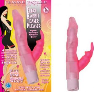 Femme Fatale Flexi Rabbit Teaser Pleaser Pink