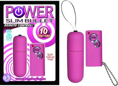 Power Slim Bullet Remote Control Pink