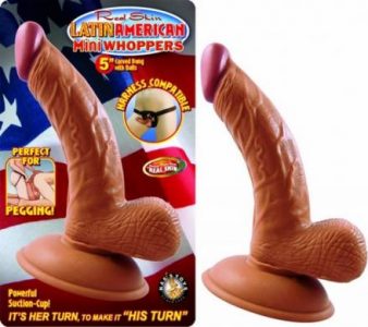 Latin American 5in Curved Dong W/Balls Latin