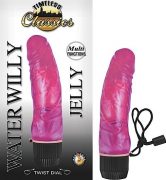 Jelly Water Willy Pink Vibrator