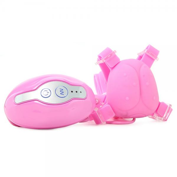 The Ladybug Tickler Silicone 7 Function Waterproof Vibe - Pink
