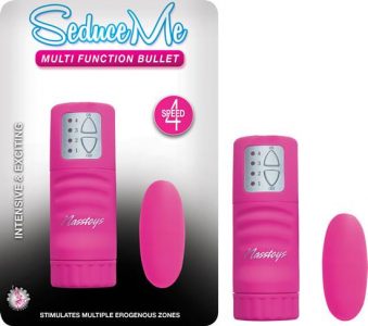 Seduce Me Multi Function Bullet Vibrator Pink