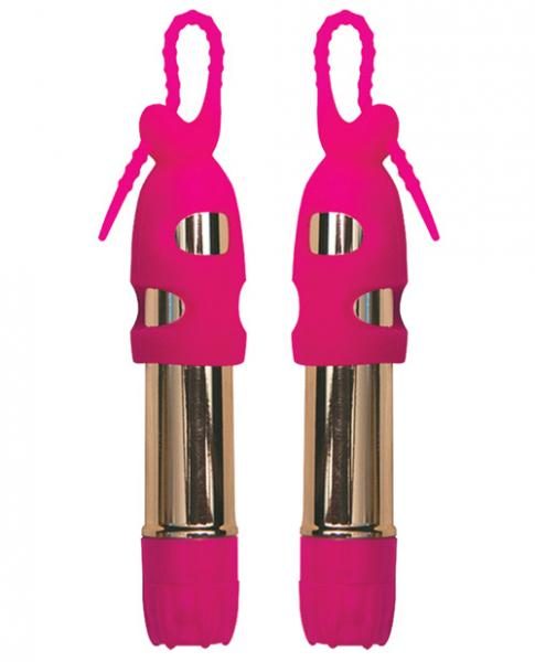 Seduce Me Nipple Vibrators Pink Set