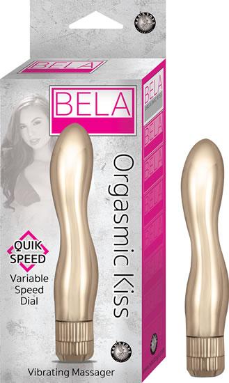 Bela Orgasmic Kiss Gold Vibrating Massager