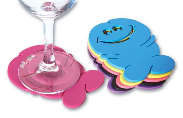 Bachelorette Pecker Drink Coasters 6 Pack
