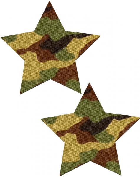 Pastease Rockstar Camo Pasties O/S