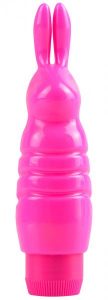 Neon Lil Rabbit Pink Vibrator