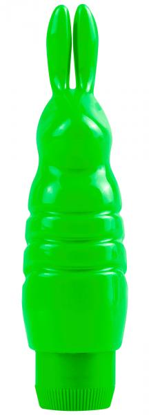 Neon Lil Rabbit Green Bullet Vibrator