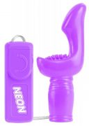 Neon Sexy Snuggler Purple G-Spot Vibrator