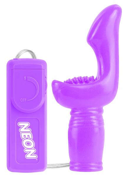 Neon Sexy Snuggler Purple G-Spot Vibrator