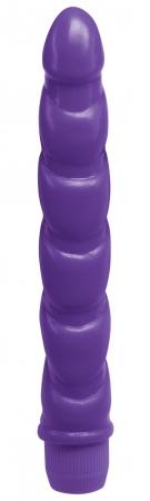 Neon Twister Purple Vibrator