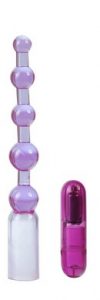 Ready 4 Action Vibrating Anal Beads Lavender