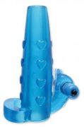 Deluxe Vibrating Penis Enhancer Blue