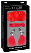 Fetish Fantasy Lover's Bondage Kit Red