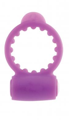 Neon Vibrating C Ring - Purple