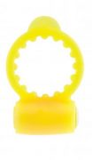 Neon Vibrating C Ring - Yellow