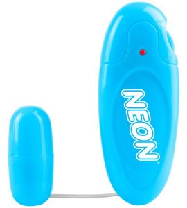 Neon Mega Bullet Vibrator Blue