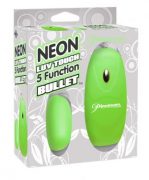 Neon Luv Touch Bullet Green 5 Function