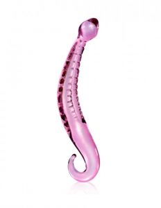 Icicles No 52 Glass Massagers Pink G-Spot Probe
