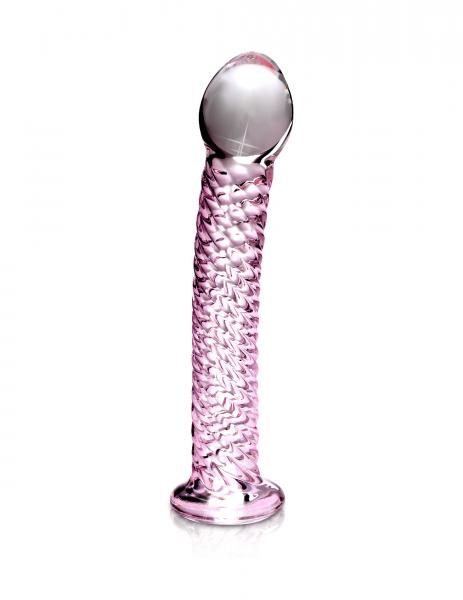 Icicles No 53 Glass Massagers Pink Wand
