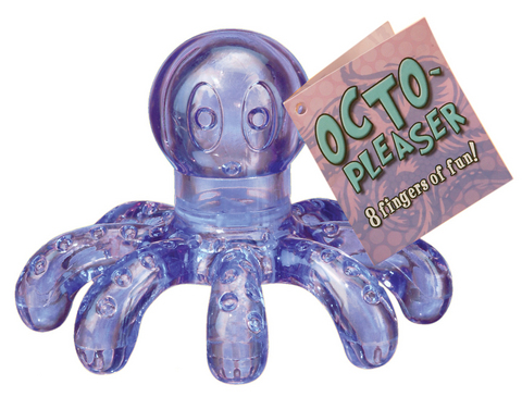 Octo-Pleaser Massager Purple Octopus