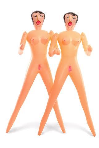 Luv Twins Double Date Inflatable Doll