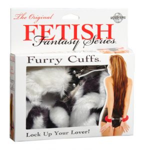 Fetish Fantasy Series Furry Love Cuffs - Zebra