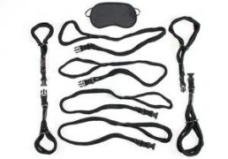 Fetish Fantasy Rope Cuff and Tether Set