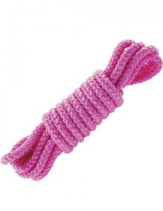 Mini Silk Rope Pink 6 Feet