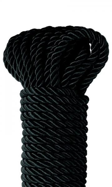 Fetish Fantasy Series Deluxe Silky Rope Black 32ft