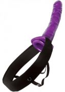 10 inch Purple Passion Hollow Strap On