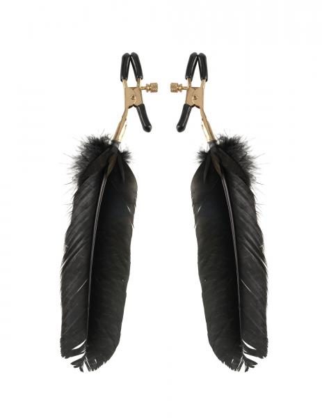 Fantasy Feather Clamps Black