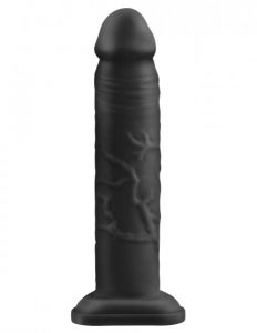 10 Inch Silicone Hollow Extension - Black