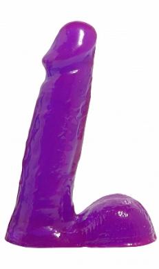 Basix Rubber Works 6 inches Purple Dong