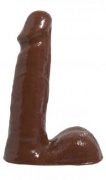 Basix Rubber Works 6 inches Brown Dong