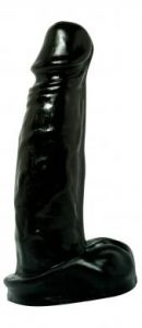 Basix Rubber Works 9 inches Black Dong