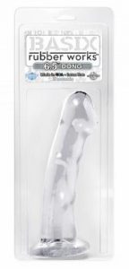 Basix Rubber Works - 6.5" Dong With Suction Cup