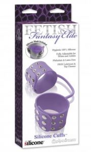 Fetish Fantasy Elite Silicone Cuffs Purple