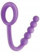 Fetish Fantasy Elite Ball Cinch With Anal Beads Purple