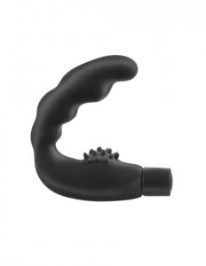 Vibrating Reach Around Probe Black