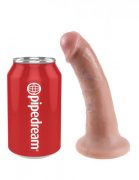 King Cock 6 Inches Dildo Beige