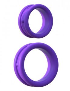 Fantasy C-Ringz Max Width Silicone Rings Purple