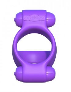 Fantasy C-Ringz Squeeze Play Couples Ring Purple